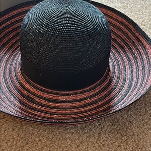 Elegant Black and Brown Women's Hat